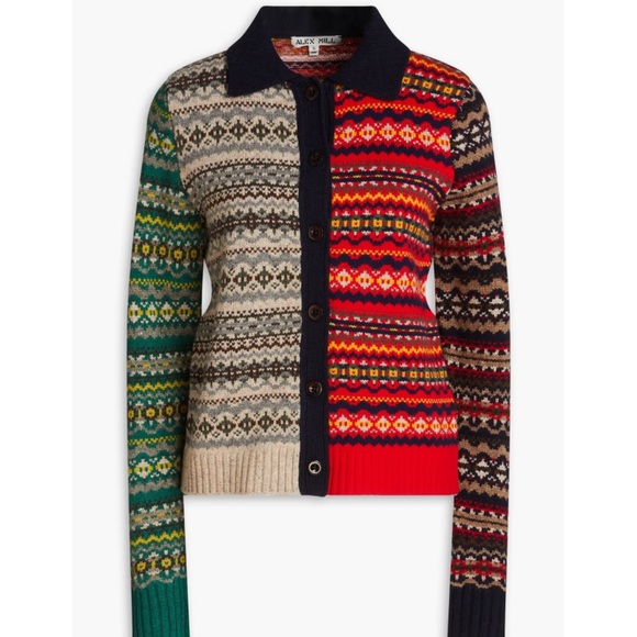 Alex Mill Sweaters - NWT Alex Mill Alma Fair Isle Cardigan